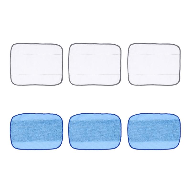 

6PCS Multifuntional Floor Mopping Cloths Mop Attachments Dust Catching Mop Pad Reusable Mop Cloth for 380 380T 390 390T 1