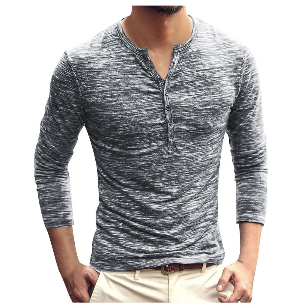 Buy Men Lightweight Long Sleeve Button 