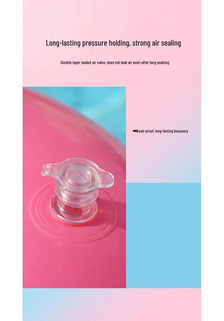 Thickened Adult Flamingo Inflatable Swim Ring & Water Toy