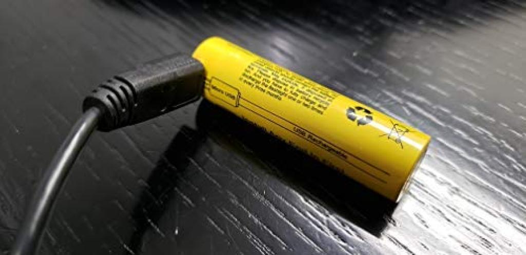 Vortex TK600 Rechargeable Magnetic End Cap Dimmable CREE LED Expandable EDC Flashlight with Magnetic End Up to 600 Mini USB Outdoor Survival