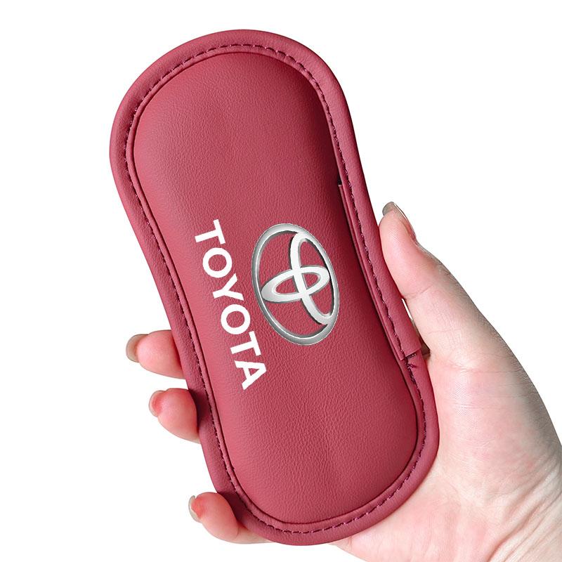 Car Interior Leg Knee Rest Pads Leather Cushion Car Styling for Toyota Corolla Prius Yaris Hilux CHR Camry Auris Vios Camry Prius Prado