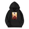 Kids Long Sleeve Pullover Hoodie with Loose Fit Letter Print and Pockets