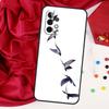 Swallow Collage Pattern For Samsung Galaxy A15 A55 A53 A33 A35 A22 A32 A52 A54 A34 A14 A56 A36 A26 A16 A05 A06 Case