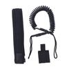 6mm Surfboard Leash Reliable High Strength TPU Coiled Spring Waist Safety Rope for Water Sport