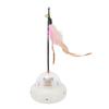 Electric Feather Cat Toy Automatic Rotating Interactive Feather Toy Electric Cat Teaser Stick