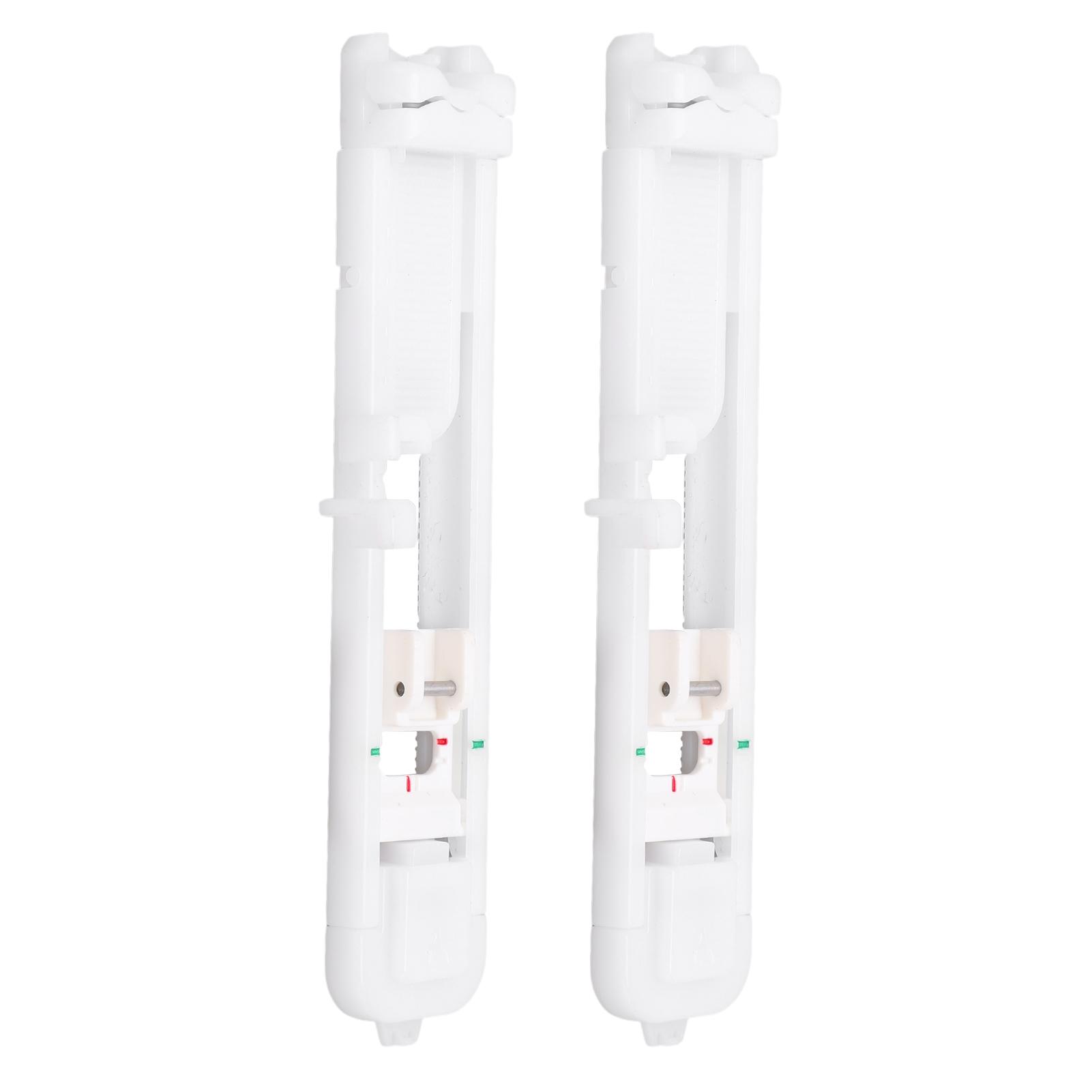 

2Pcs Buttonhole Foot 1 Step Plastic Lightweight Practical Sewing Machine Presser Foot for Household