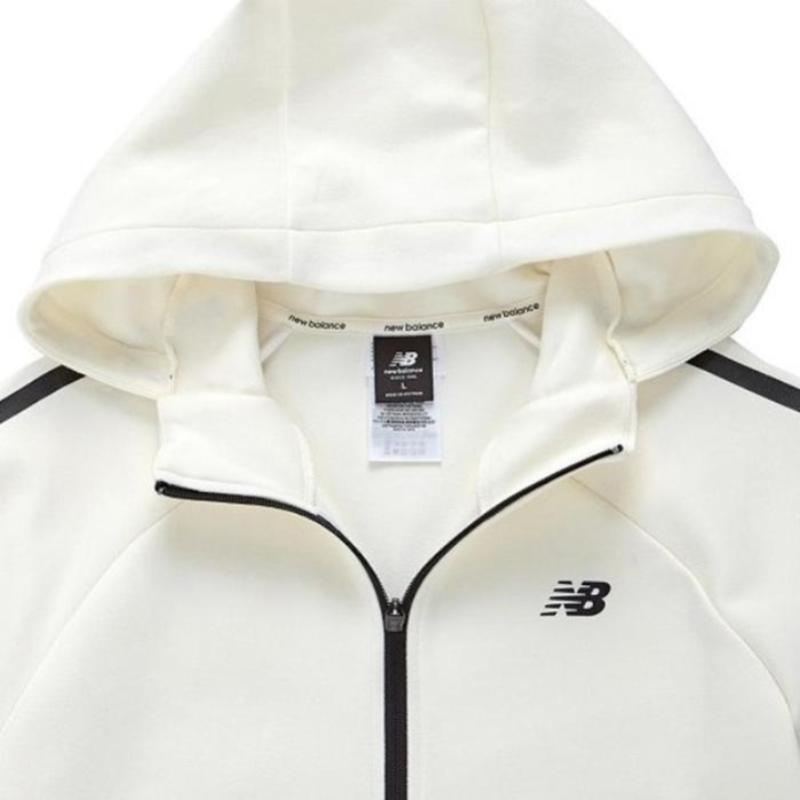 New Balance Unisex Cushion Paper Hoodie Zip Up Nbmda16003