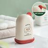 Scatola per Sapone con Coperchio Carina Custodia a Cartone Animato Contenitore per Sapone Compatto Sigillato a Prova di Perdite per Viaggi Viaggio di Lavoro