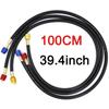 R22 R134A AC Kältemittel Füllschläuche 1/4 Zoll SAE Freon Füllschlauch Set AC System Werkzeug