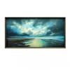 Jago Thomas Seashore Storm Clouds L Hand-Painted Framed Canvas Print