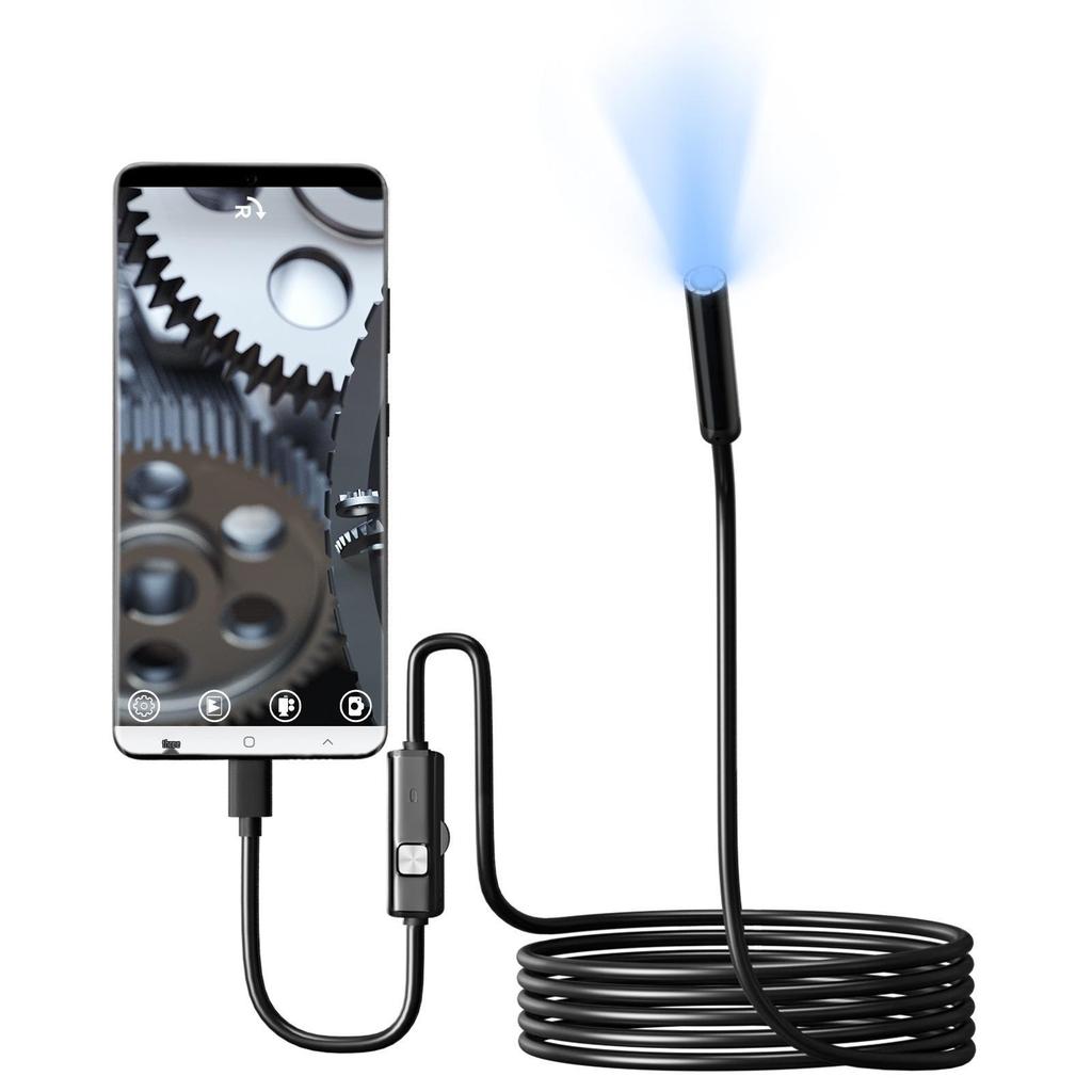 HD Industrial Endoscope Camera for Sewer and Automotive Inspection