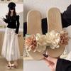 Summer 2026 Women's Casual Fashion Slippers - Versatile Beach Sandals In Sweet Style