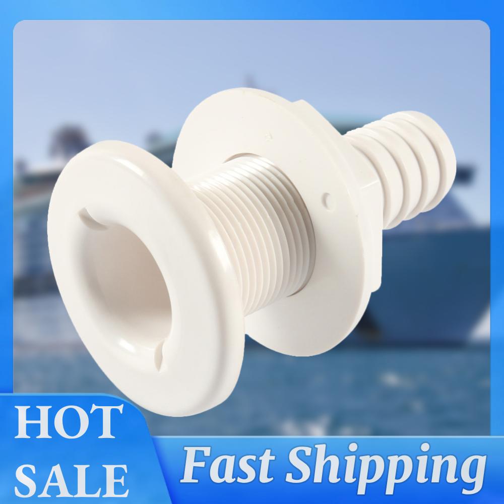 Marine Bilge Pump Hose Installation Kit PVC Complete Bilge Pumps Installation Kit with 2 Clamps Thru-Hull Fitting for Boats China Mainland