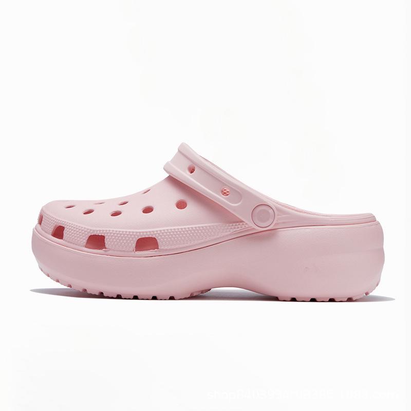 2025 Women s Puff Cloud Thick Sole Non-slip Sandals for Summer Outdoor Beach 39