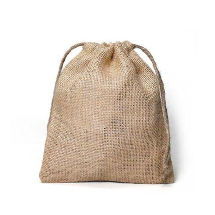 Sachet en jute - GRAINE CREATIVE - 24 x 29 cm - Beige