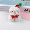 Ornamenti Fai da Te per Albero di Natale - Bambole Peluche Cartoni Animati - Babbo Natale, Renna & Pupazzo di Neve con Cappello & Sciarpa