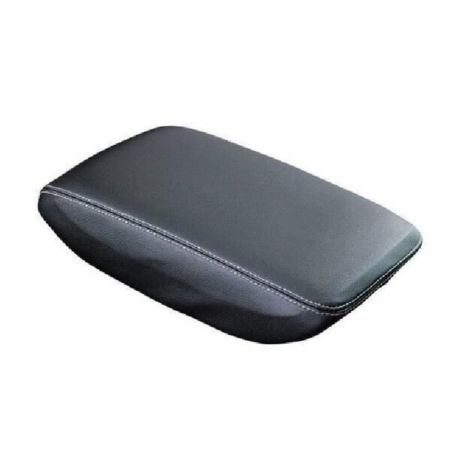 For Subaru Outback 2020-2023 Black Leather Middle Console Armrest Box Cover Trim