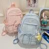 Schultasche Koreanische Version der neuen Ins-Mode mit großem Fassungsvermögen, vielseitiger, hochwertiger Schulrucksack für Mittelschüler, Reiserucksack