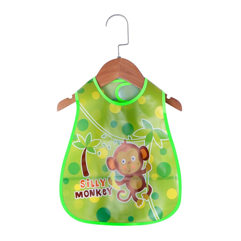 Cute Kid Infant Baby Soft Cartoon Bib Saliva Dripping