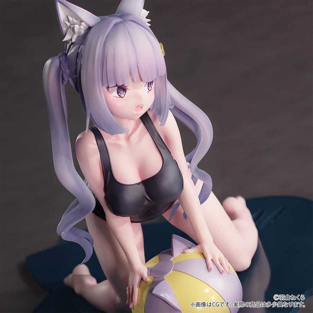 Kemomimi Gakuen "Harusame" illustrated by Nekura Hakura 1/7 scale painted finished figure