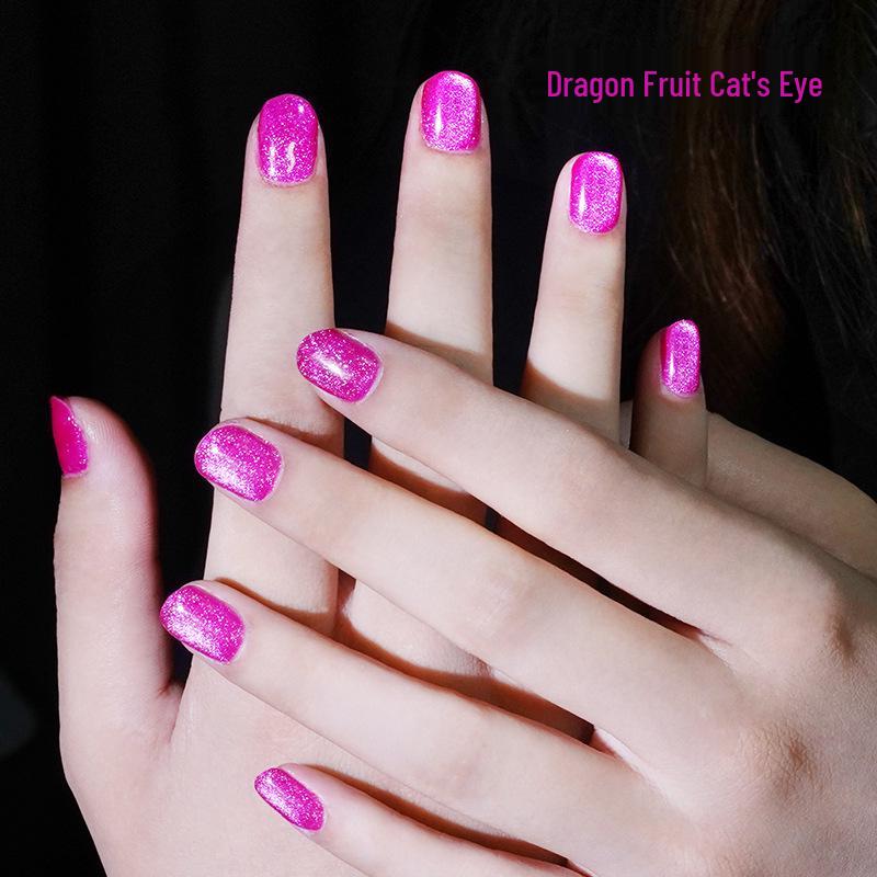 

Гель-лак с эффектом кошачьего глаза Canary Crystal: Универсальный золотой лак для ногтей для ногтей салонного качества