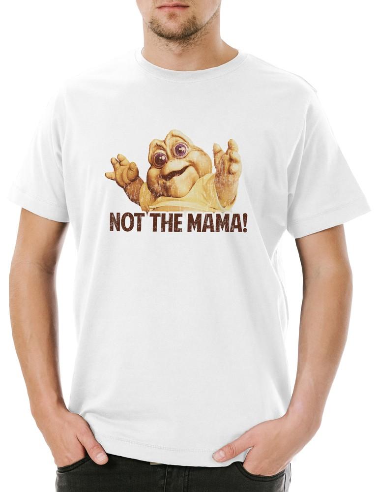 

Not The Mama Mens T-Shirt Logo The Sign Company Dinosaurs Symbol Sign Logo XL