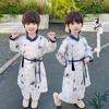 2024 Boys' Hanfu Set: Long Sleeve Chinese Tang Suit Robe for Spring & Autumn Performances