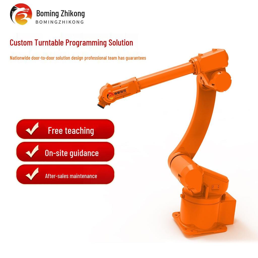 Boming Six-Axis Smart Robotic Arm for Automated Spraying and Handling