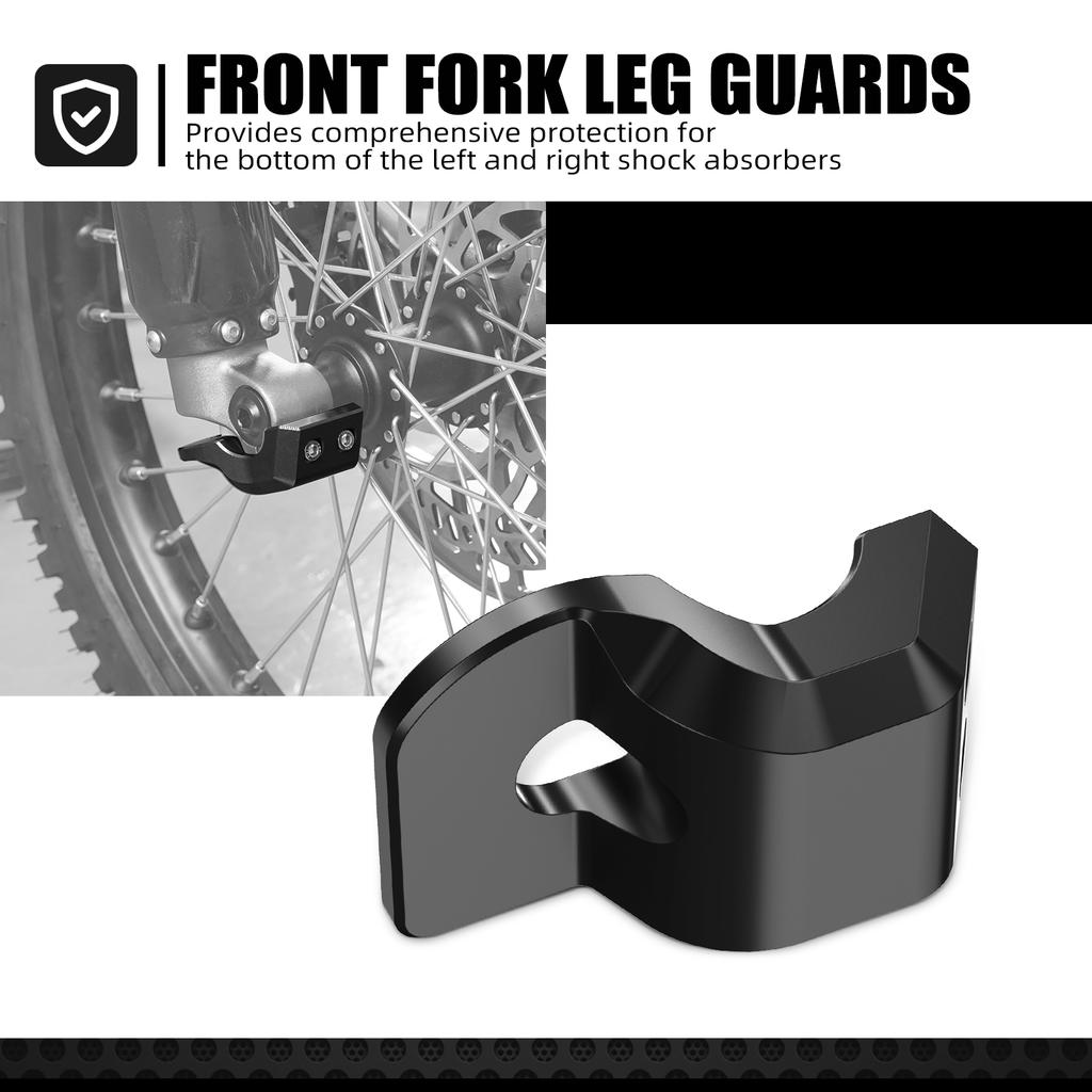 NICECNC For Surron Light Bee X Front Brake Disc Guard & Front Fork Leg Guards For Sur-Ron Light Bee S L1E Segway X160 X260