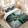 Bettwäsche-Set 1 Bettbezug 2 Kissenbezüge Borussia Mönchengladbach Aufdruck Schlafzimmer Heimdekoration