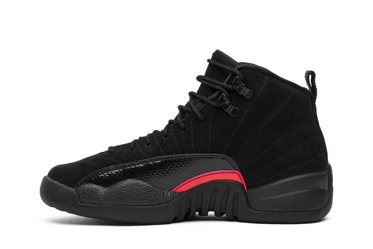Jordan 12 Retro Black Rush Pink (GS) Sneakers