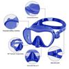 Adult Diving Mask and Full Dry Snorkel Set