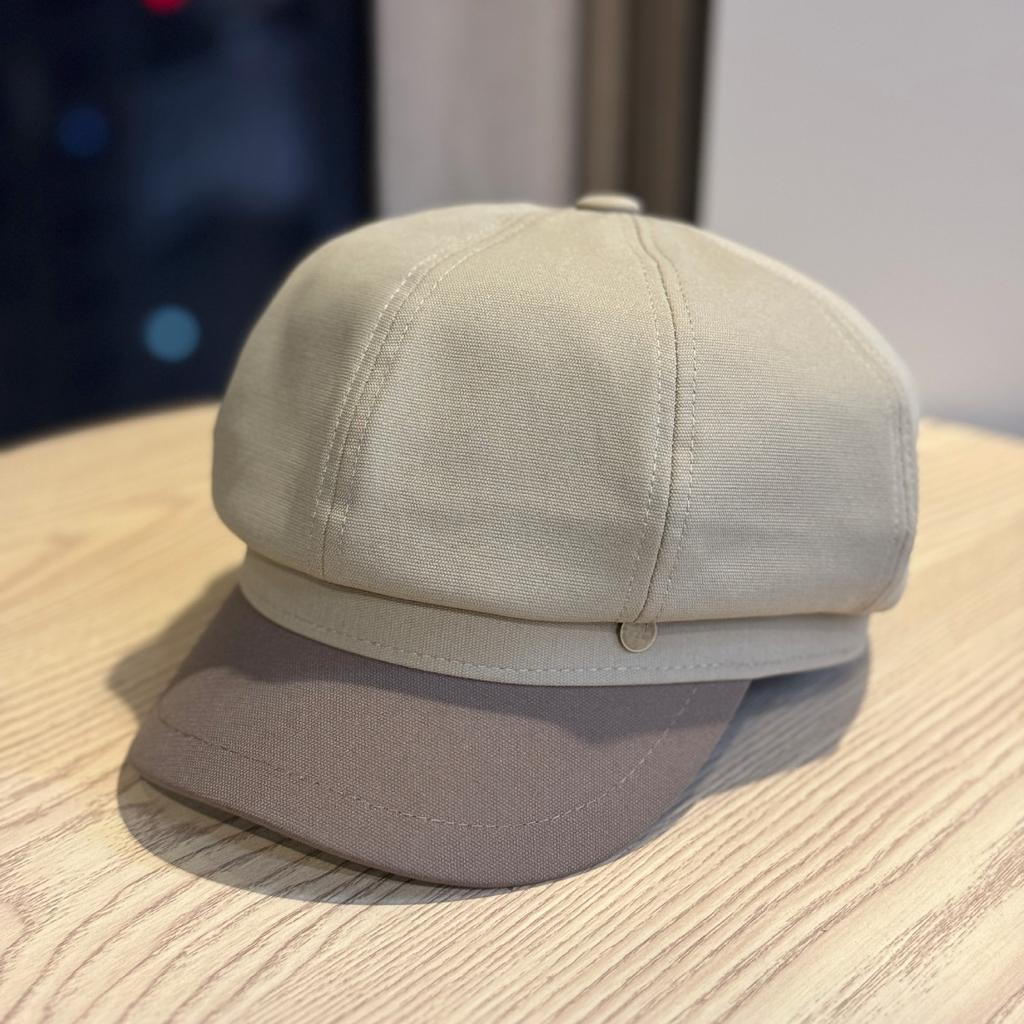 New Street Art Octagonal Hat Retro Versatile Newsboy Hat Three-dimensional Full Face Little Painter Hat