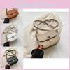 Chic Fashionable Saddle Bag Elegant Crossbody Purse For Everyday Street Style