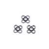 Accessories Parts Four-Hole Necklace Connector Wedding Jewelry Findings TA023