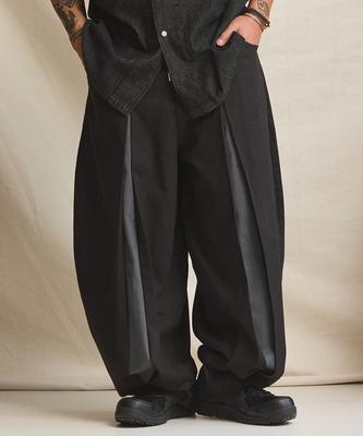 RUGGED HOUSE Cozy Breeze Balloon Pants Black
