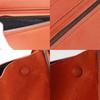 CELINE Trapeze Medium Handbag S-SN-0112 2WAYShoulder Orange leather Women Used