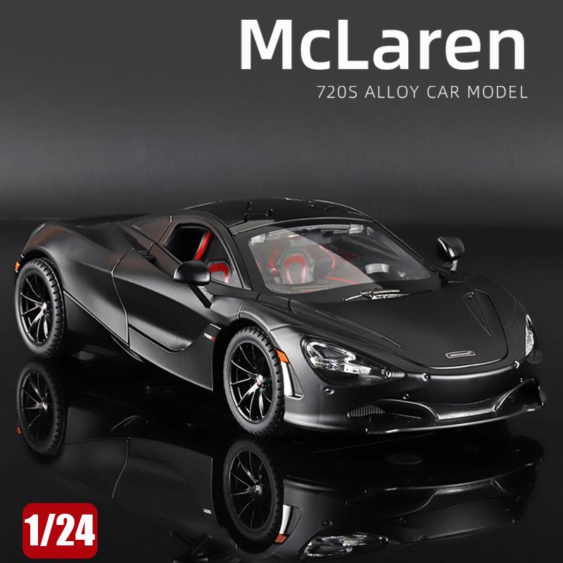 1/24 Scale McLaren 720S Alloy Sports Car Model Diecast and Toy Metal Vehicle Car Model High Simulation Collection Gift for Children