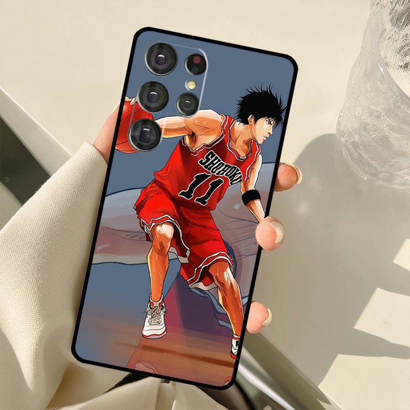 Anime Slam Dunk Case For Samsung Galaxy S22 Ultra S20 FE Note 20 Note 10 S8 S9 S10 Plus S21 Ultra Cover