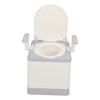 Foldable Bedside Commode Fall Odor Proof Portable Toilet Bedside Commode Chair for Adult