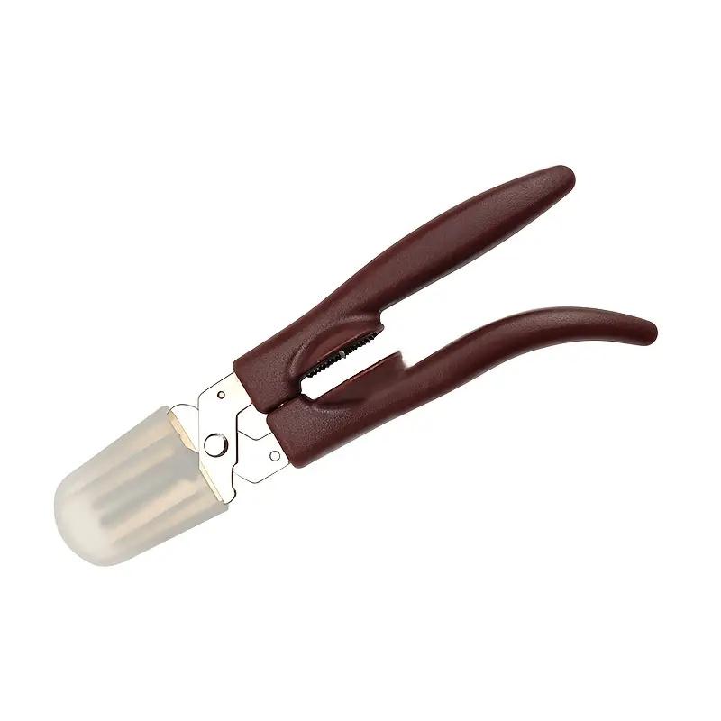 Portable Chestnut Shell Opener & Cross Peeler 2 in 1 Stainless Steel Chestnut Opener Multifunction Nutcracker Chestnut Open Clip