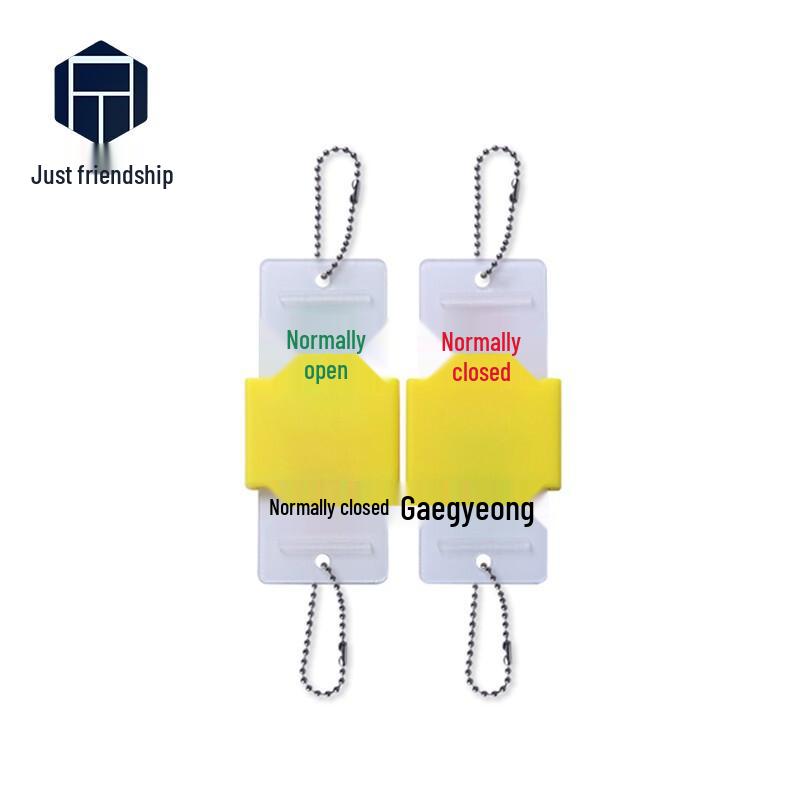 Normally Open/Closed Indicator Tags