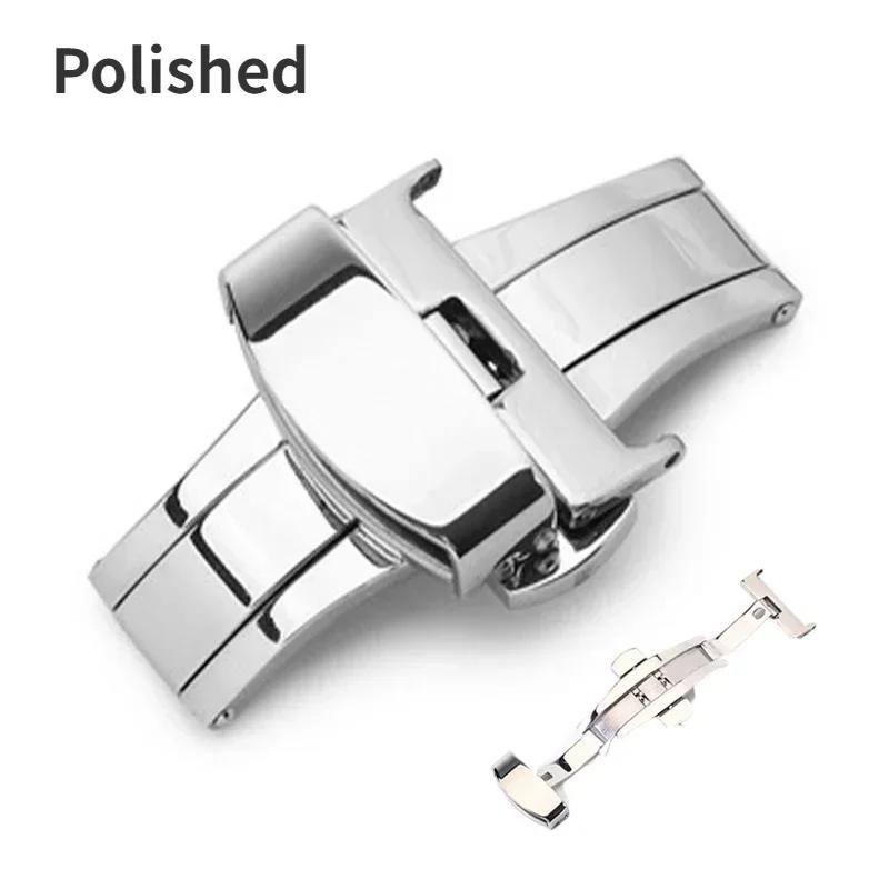 

Пряжки для часовых ремешков 10 мм 12 мм 14 мм 16 мм 20 мм 22 мм 24 мм Застежка-бабочка из нержавеющей стали с полированной кнопкой для часовых ремешков 14mm