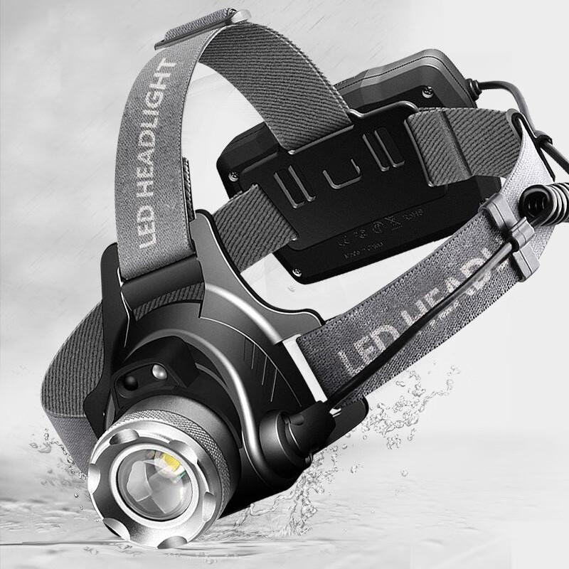 SHENYU Rechargeable Headlamp with Zoom and Sensor