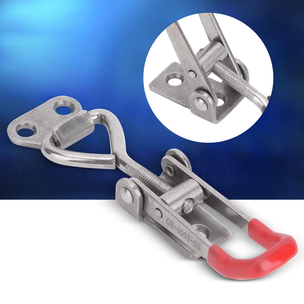 BIKING Toggle Inox 304 Ajustabil Închizătoare Clichet Cleme Toggle Eliberare Rapidă Metal Blocare Cadru Ușă Inel Snap Clemă Unealtă de Mână Cleme,