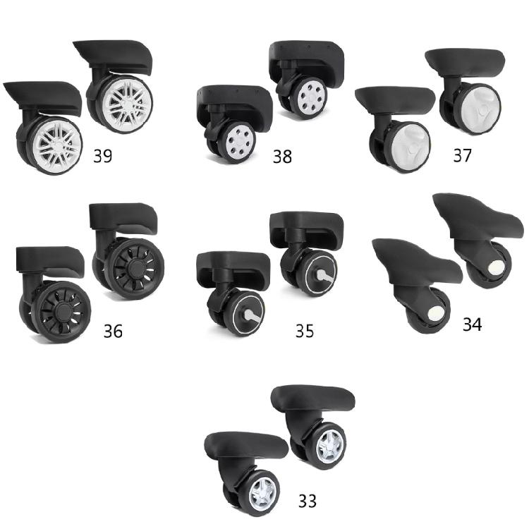 Replacement Luggage Box Wheels 360 Degree Spinner Repair Kit Heavy Duty Wheels