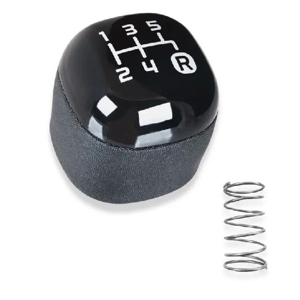 

Manual 5-Speed Parts Leather Shifts Lever Gear Shift Knob for Fiat Panda 2012- 46315999 48YT7180