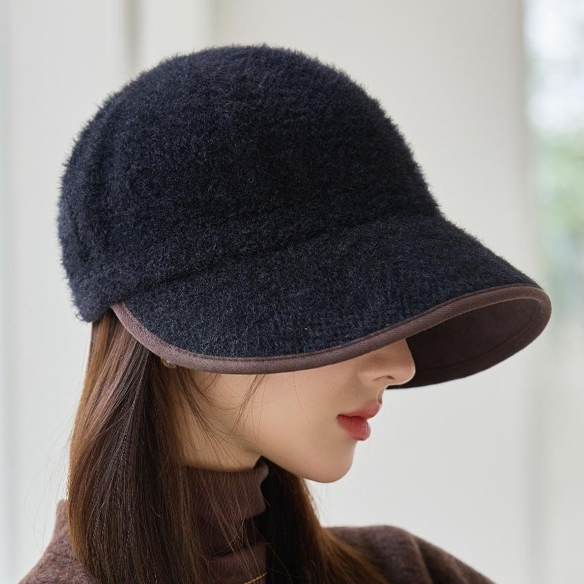 Female Hat Autumn and Winter Fashion Cap Bucket Hat Shopping Casual