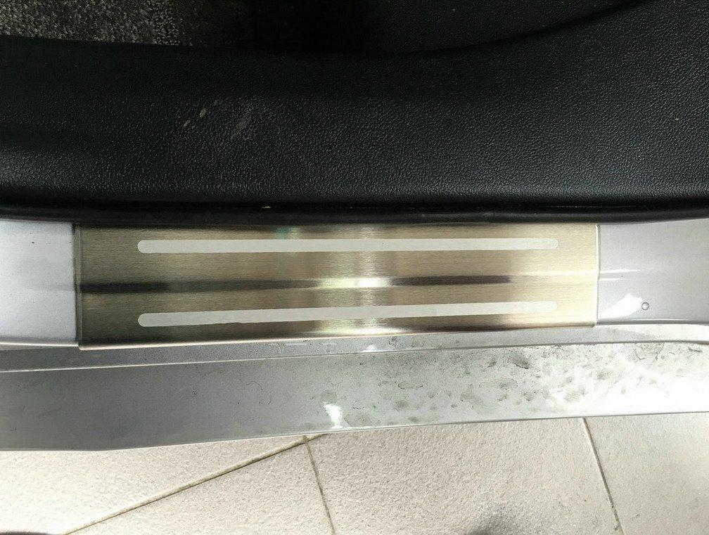 RUIQ Toyota New Prius PHV Exclusive Interior Stainless Steel Step Garnish Side Step Garnish Exclusively Designed for TOYOTA PRIUS PHV 52 Series