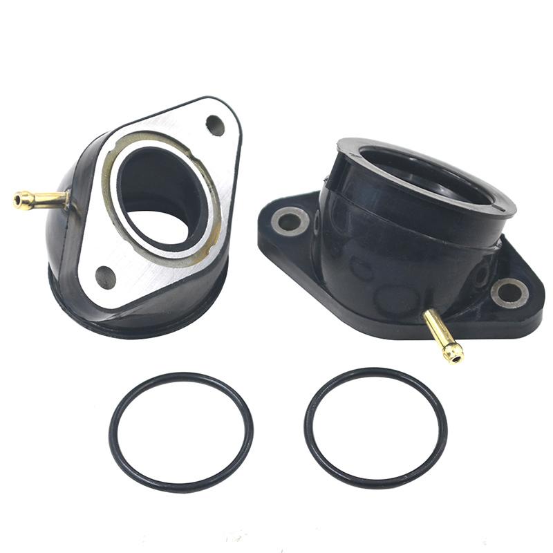 Carburetor Intake Manifold Pipe Interface Adapter For Yamaha XV400 XV 400 Virago 91-94 XV535 XV 535 88-01 XV500 XV 500 1992-1998